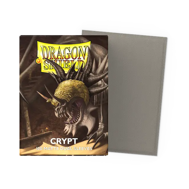 Dragon Shield Sleeves: Standard Dual Matte - Crypt