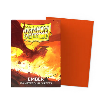 Dragon Shield Sleeves: Standard Dual Matte - Ember