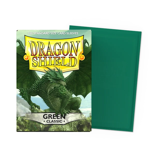 Dragon Shield Sleeves: Standard Classic - Green