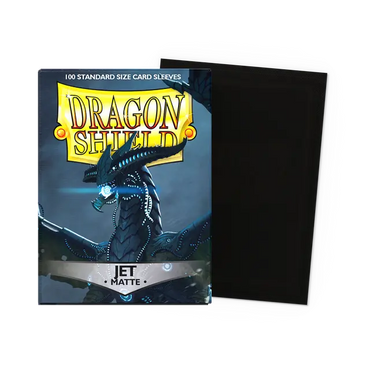 Dragon Shield Sleeves: Standard Matte - Jet