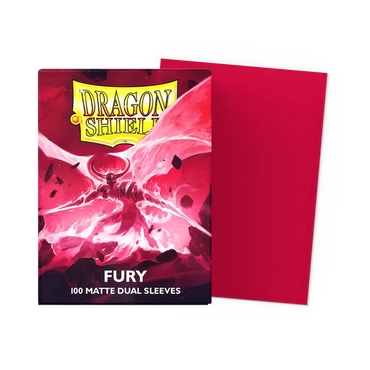 Dragon Shield Sleeves: Standard Dual Matte - Fury