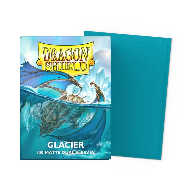 Dragon Shield Sleeves: Standard Dual Matte - Glacial