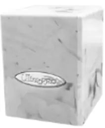 Ultra PRO Deck Box Satin Cube Marble Black/White