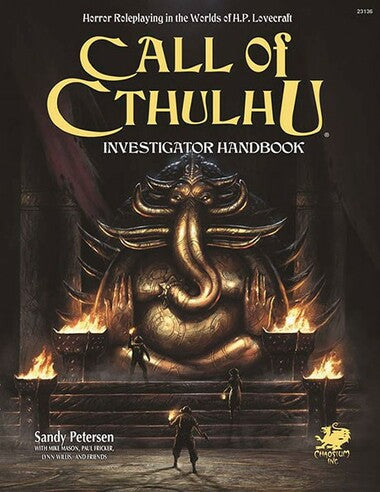 Call of Cthulhu RPG: 7th Edition Investigator Handbook
