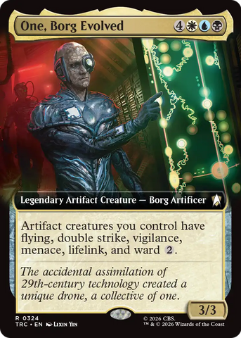 One, Borg Evolved (Extended Art) [Star Trek Commander]