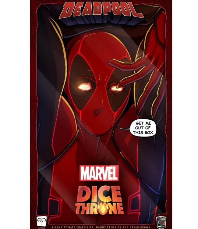 Dice Throne: Marvel X-Men Deadpool Single Hero Box Deluxe Expansion