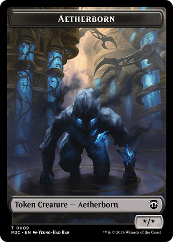 Aetherborn // Servo Double-Sided Token [Modern Horizons 3 Commander Tokens]