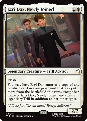 Ezri Dax, Newly Joined (Surge Foil) [Star Trek Commander]