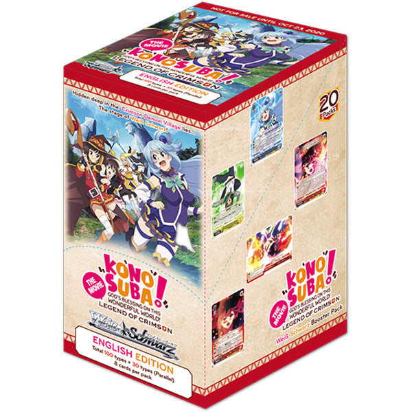 Weiss Schwarz: Konosuba: Legend of Crimson Booster Box Reprint