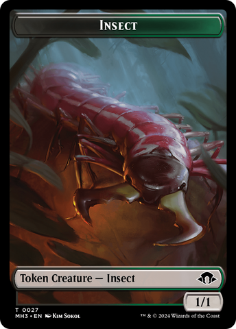 Insect Token (0027) [Modern Horizons 3 Tokens]