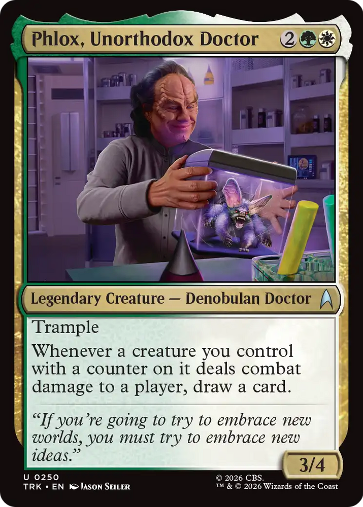 Phlox, Unorthodox Doctor [Star Trek]