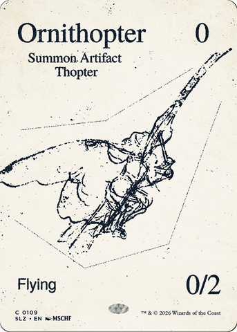 Ornithopter (0109) [Secret Lair x MSCHF: The Zeta Set]