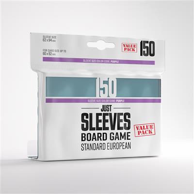 Just Sleeves - Standard European Value Pack (150)