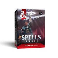 Dungeons & Dragons Reference Cards