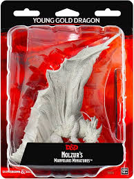 D&D Nolzur's Marvelous Miniatures: Young Gold Dragon