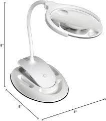 2 in 1 Magnifier Desk / Clamp on Magnifier