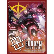 Gundam TCG: Official Card Sleeves - Zaku II Char Aznable