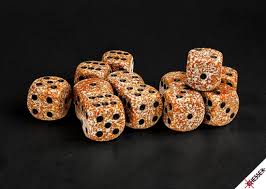Chessex Speckled 16MM D6 Dice Black