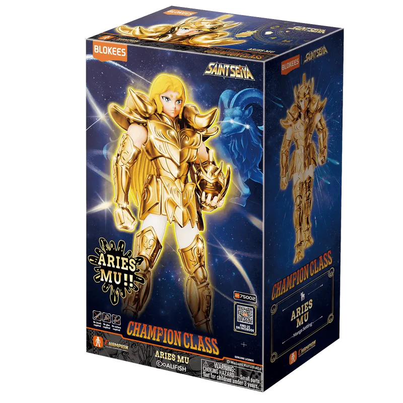 Saint Seiya Champion Class 01 Aries Mu | Blokees