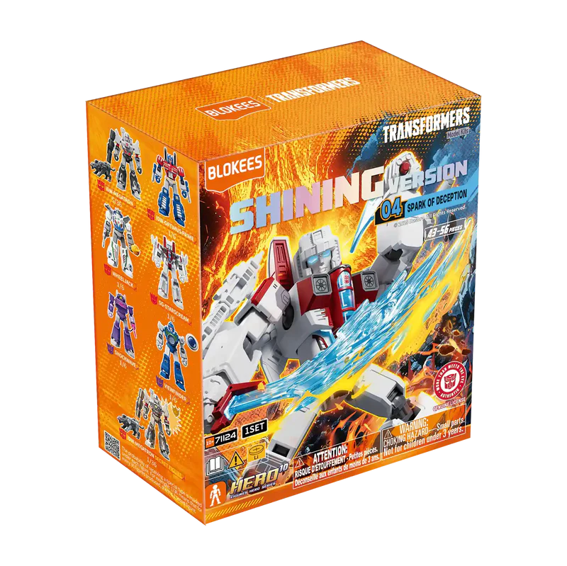 Blokees Transformers Shining Version 04 Spark of Deception