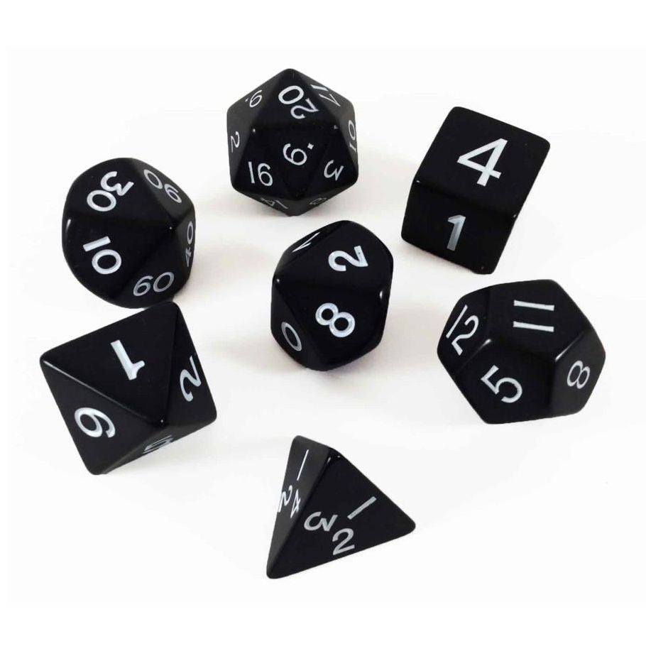 7-Set Tube Jumbo Black with White