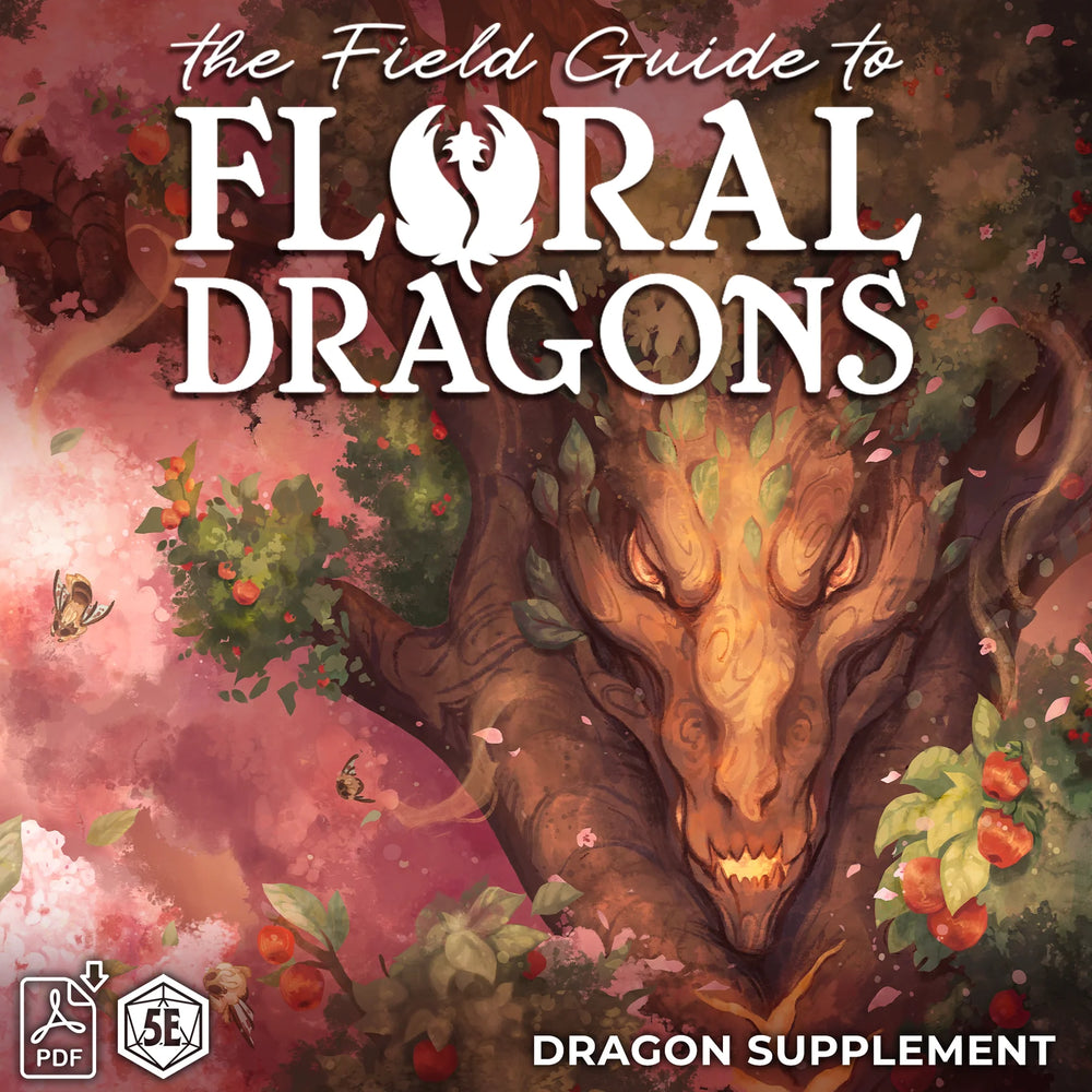 The Field Guide to Floral Dragons - 5e D&D Bestiary
