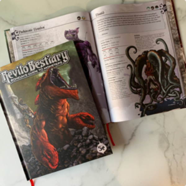 Revilo Bestiary: Boheum's Guide to Monsters (HC)