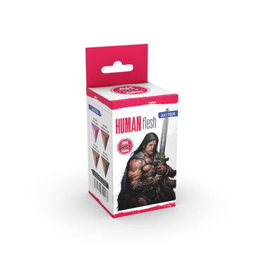 AK-Interactive: Quick Gen Acrylic Contrast -Human Flesh (Quick Gen Set)