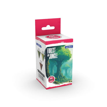 AK-Interactive: Quick Gen Acrylic Contrast -Forest & Jungle (Quick Gen Set)