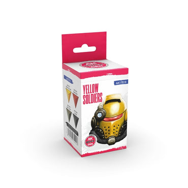AK-Interactive: Quick Gen Acrylic Contrast -Yellow Soldiers (Quick Gen Set)