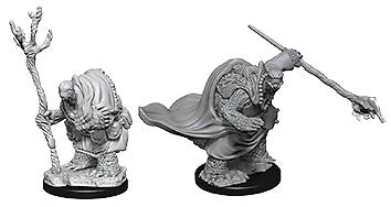 BIN 9 WZK 73700 Dungeons & Dragons: Unpainted Miniatures W09 Tortles Adventurers