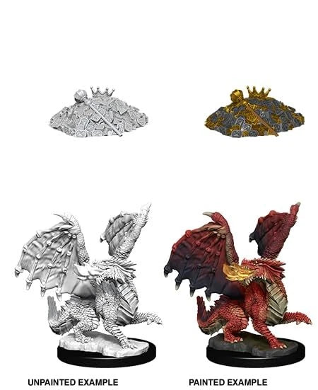Dungeons & Dragons: Nolzur's Marvelous Unpainted Miniatures - W10 Red Dragon