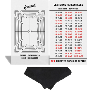 Legends Card Grading Centering Tool