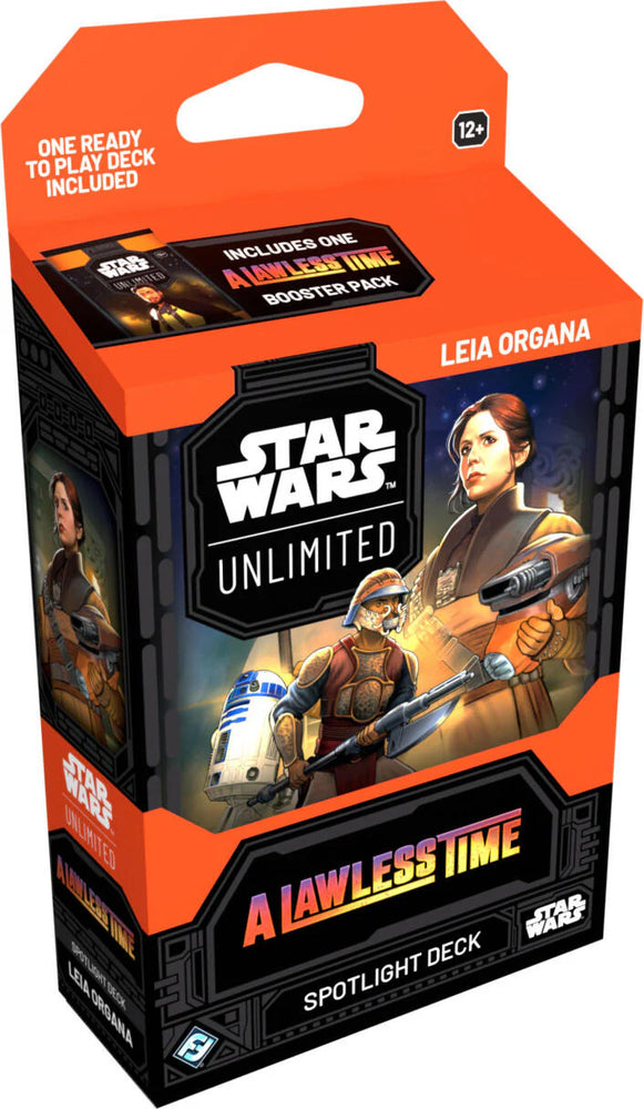 Star Wars Unlimited - A Lawless Time Spotlight Decks Leia Organa