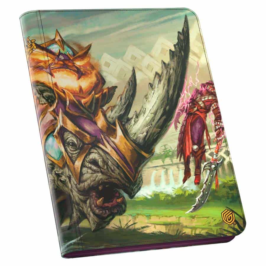MAGIC THE GATHERING: ULTIMATE GUARD ZIPFOLIO 360 XENOSKIN: TARKIR: DRAGONSTORM SERIES: SKIRMISH RHINO