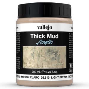 DE: Mud: Light Brown Thick Mud 200ml