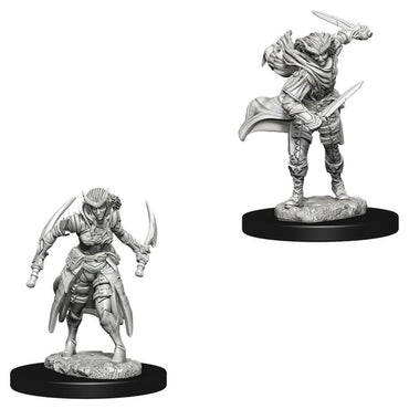 D&D: Nolzur's Marvelous Minis: Tiefling Female Rogue W7 (Unpainted)