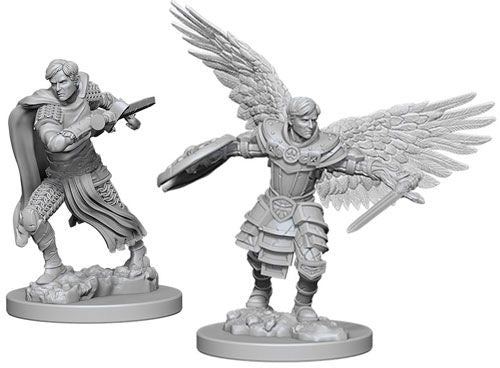 Dungeons & Dragons: Nolzur's Marvelous Unpainted Miniatures: Aasimar Fighter