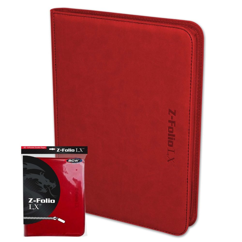 BCW Z-Folio LX -  Red