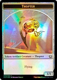 Thopter // Servo Double-sided Token [League Promos]