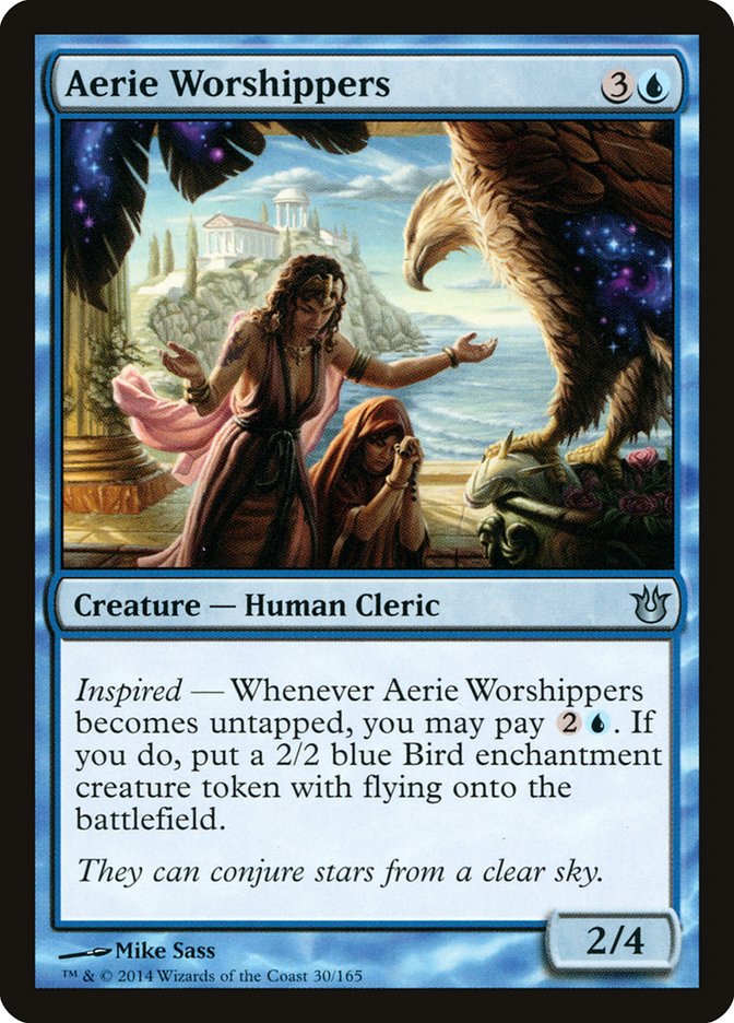 Aerie Worshippers [Born of the Gods]