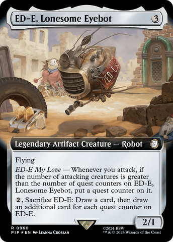 ED-E, Lonesome Eyebot (Extended Art) (Surge Foil) [Fallout]