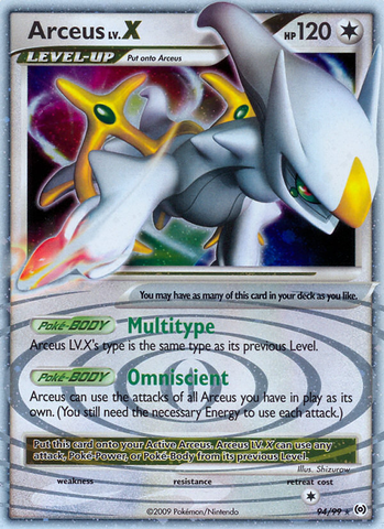 Arceus LV.X (94/99) [Arceus]