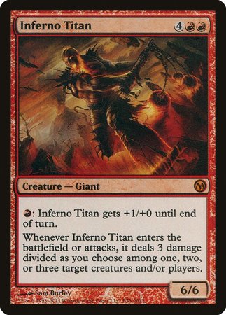 Inferno Titan [Duels of the Planeswalkers Promos 2011]
