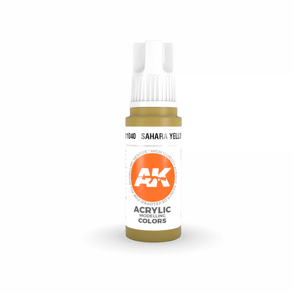 AK-Interactive: 3rd Gen Acrylics - Sahara Yellow