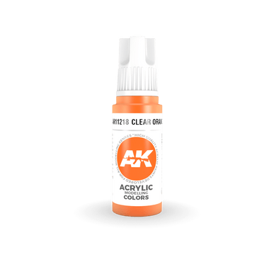 AK-Interactive: 3rd Gen Acrylics - Clear Orange