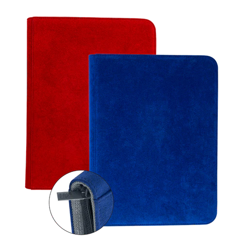 Vivid Deluxe 9-Pocket Zippered PRO-Binder