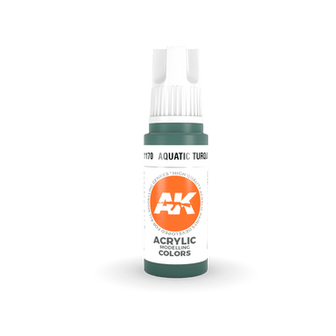 AK-Interactive: 3rd Gen Acrylics -  Aquatic Turquoise
