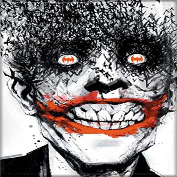 ATA Boy Magnet: Joker Face Bats