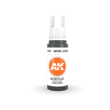 AK-Interactive: 3rd Gen Acrylics -  Anthracite Blue